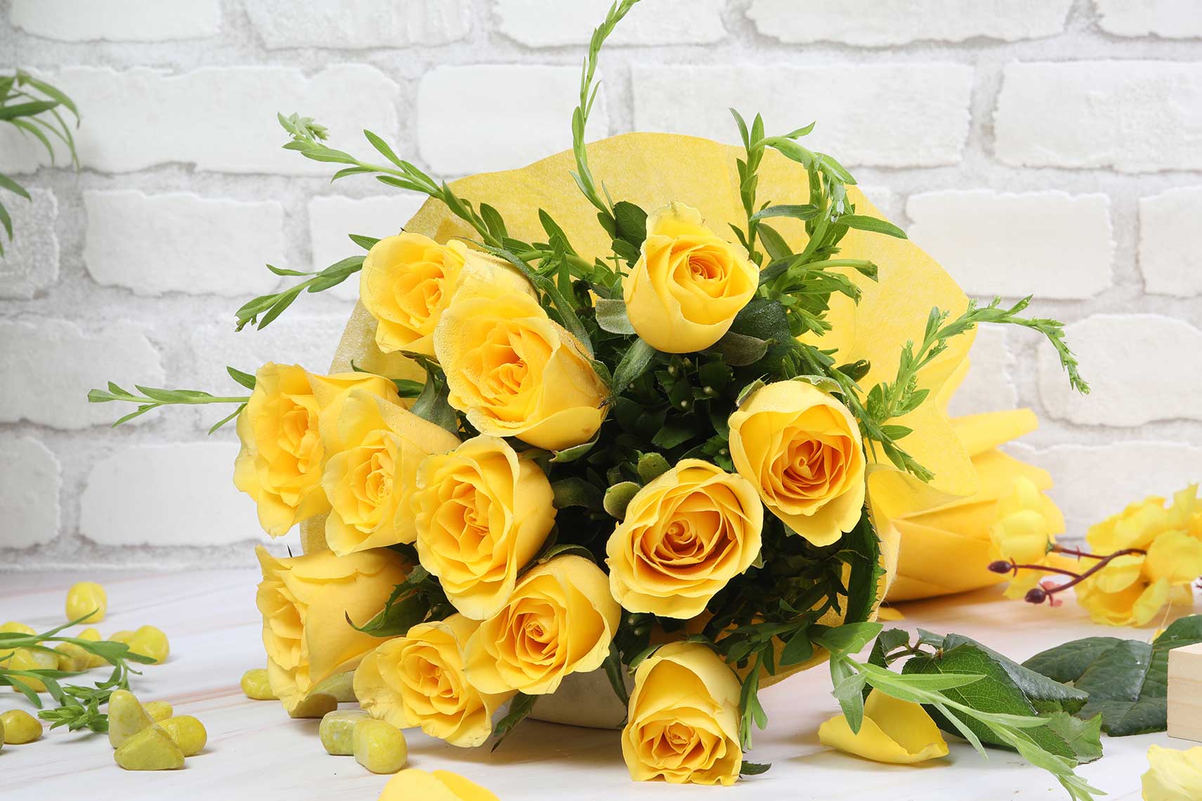 Yellow Roses for Friendship