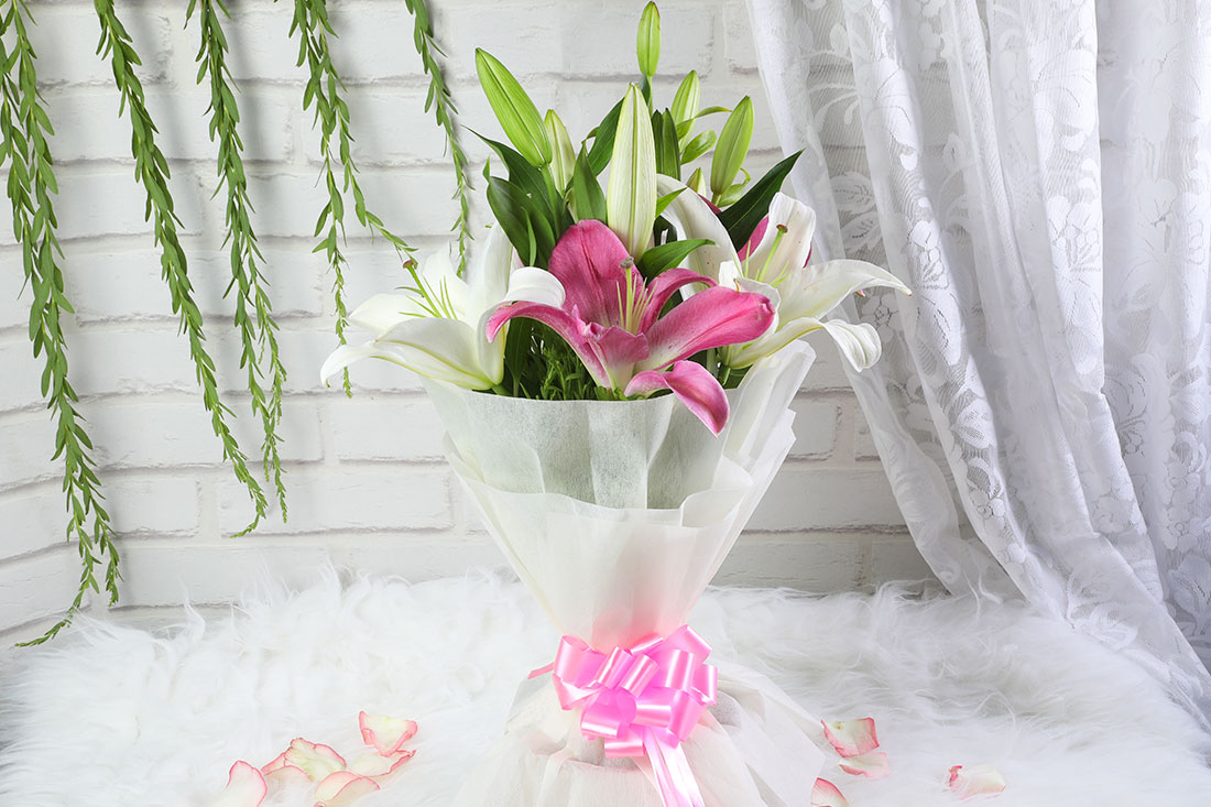 Buy Blissful charming lilies