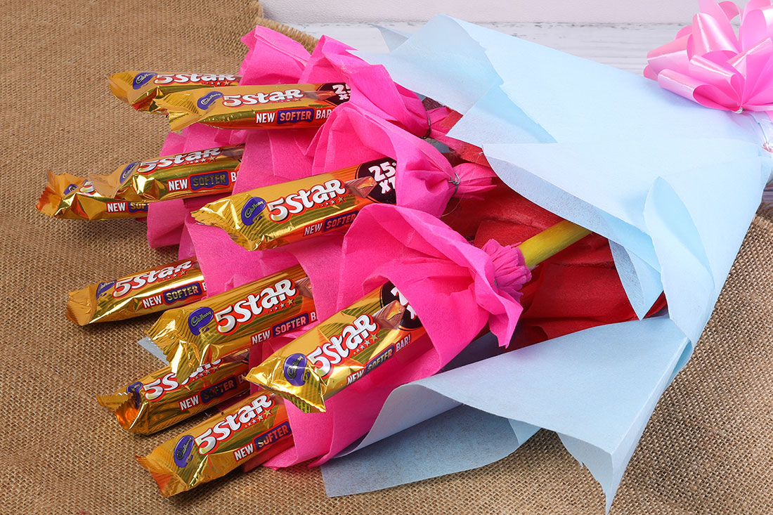 Order Five star bouquet