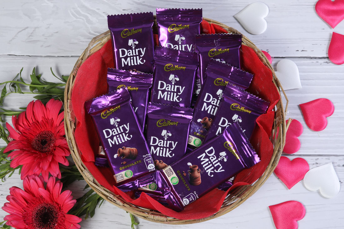 Send Dairy milk craving basket Online