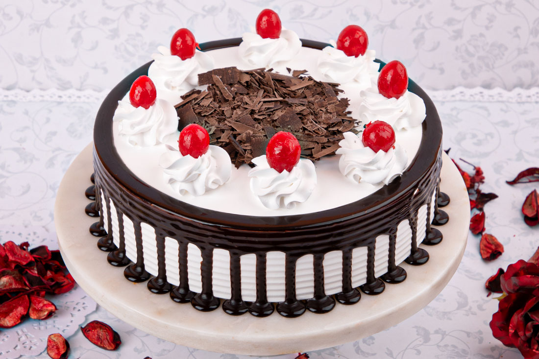 Buy White Cream Loaded Black Forest Cake Buy Online