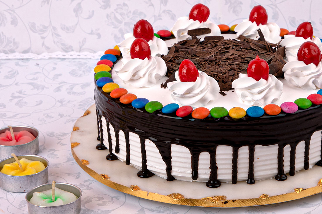 Cherry Loaded Black Forest Dessert Order Now