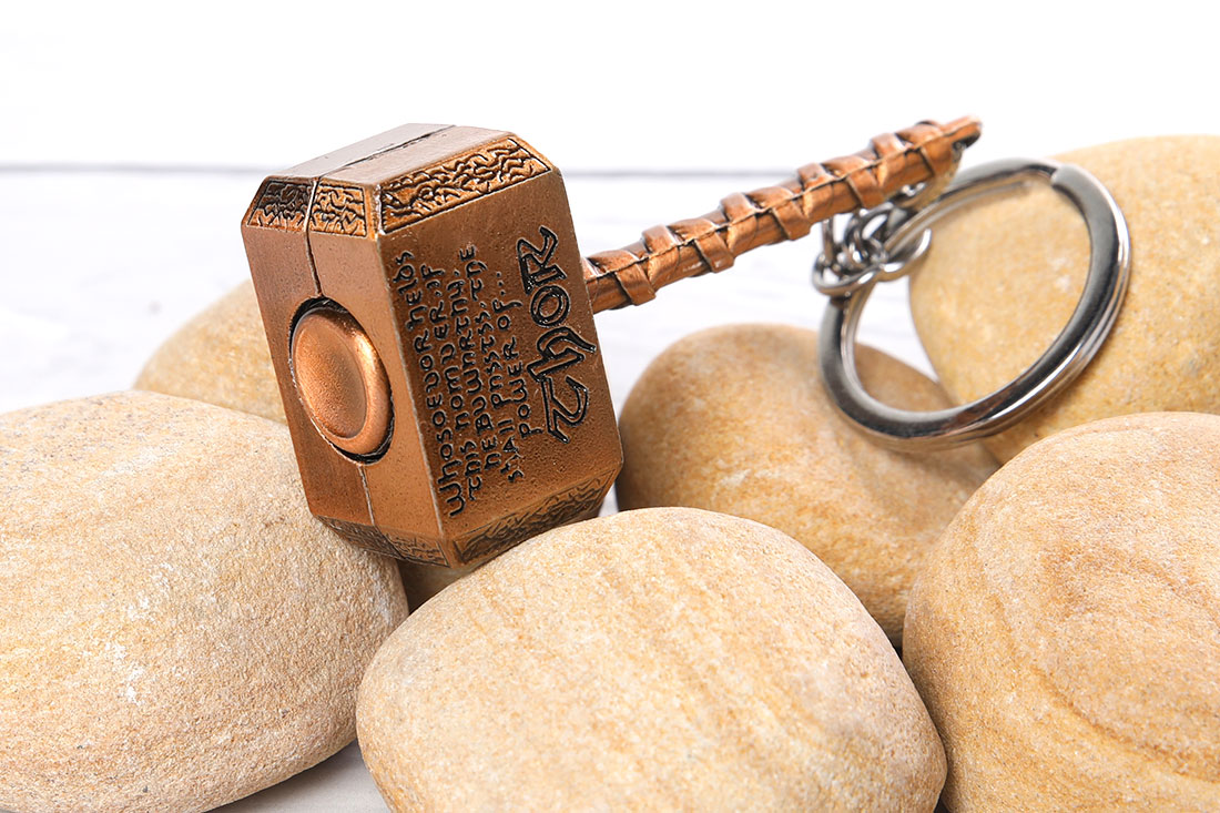 Marvel Hammer Keychain
