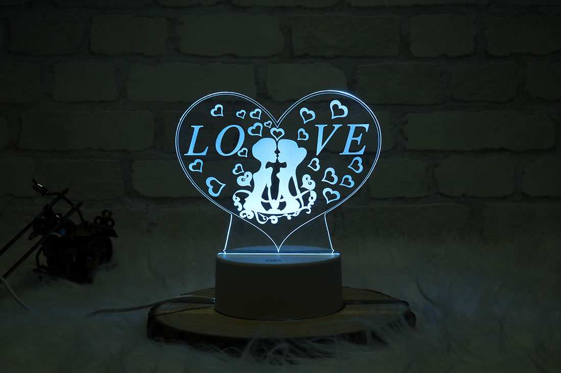 Girlfriend-Boyfriend Love Lamp Delivery