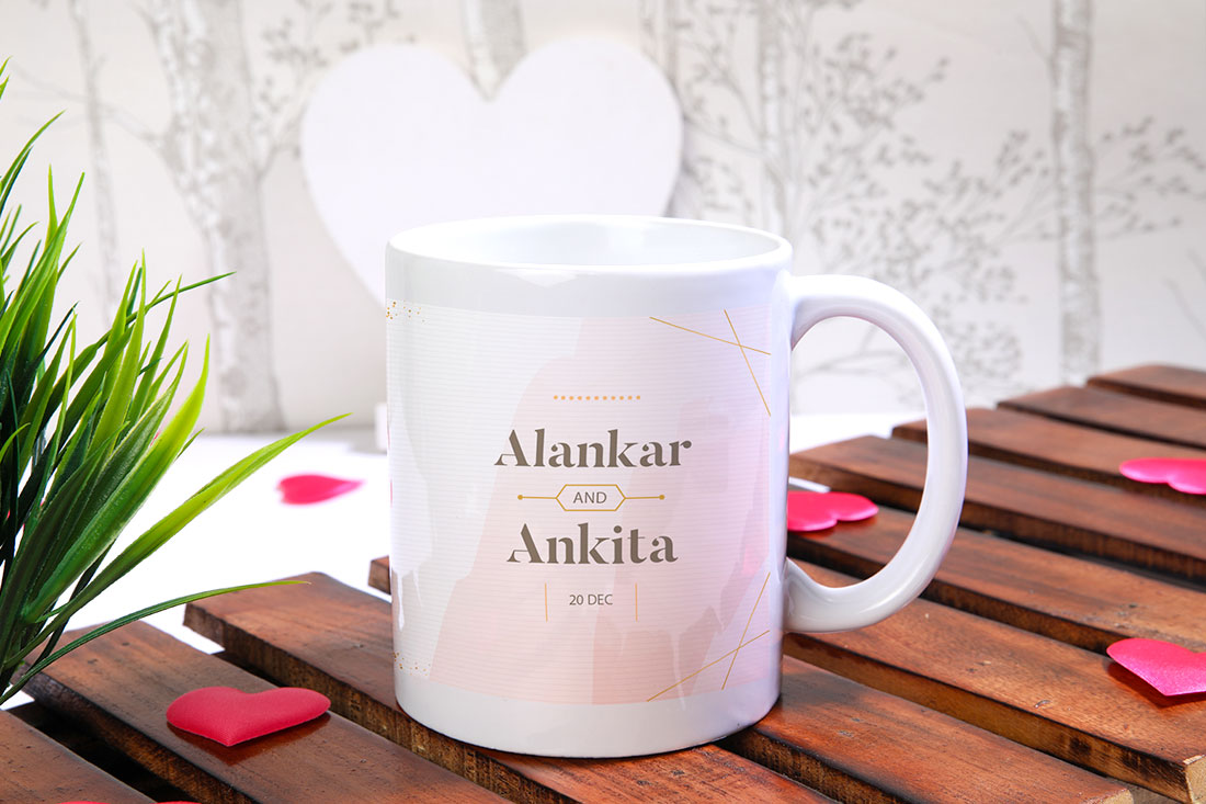 Send Personalised Mug For Lovely Couple