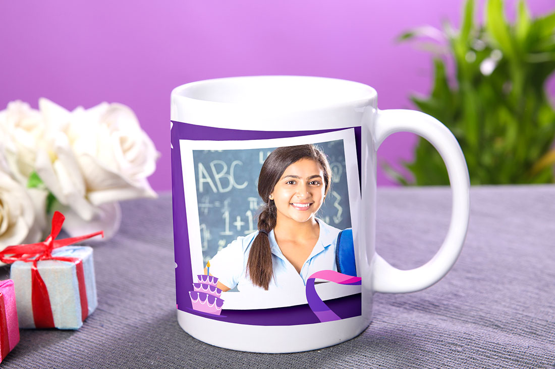 Send Personalised Birthday Mug For Bestie