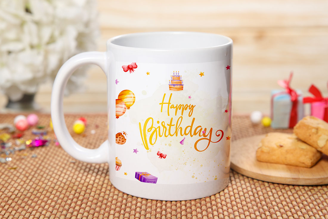 Order Birthday wishes coffee mug