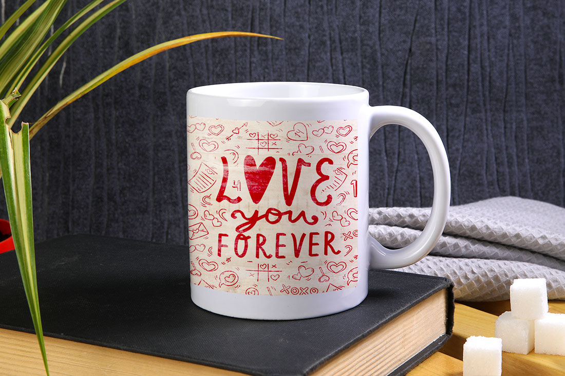 Love you forever coffee mug Send Now