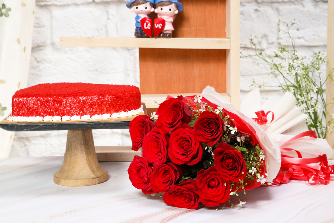 Order Mood Uplifting Cake Combo