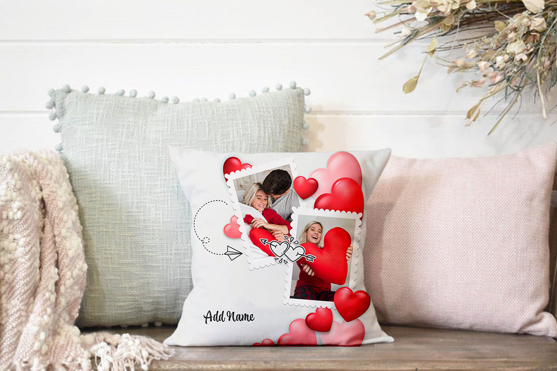 Send Fluffy Personalized Cushion