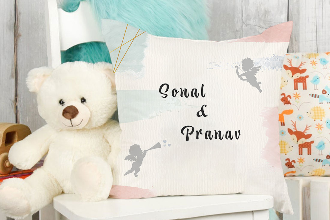 Order Personalized Name Cushion Online