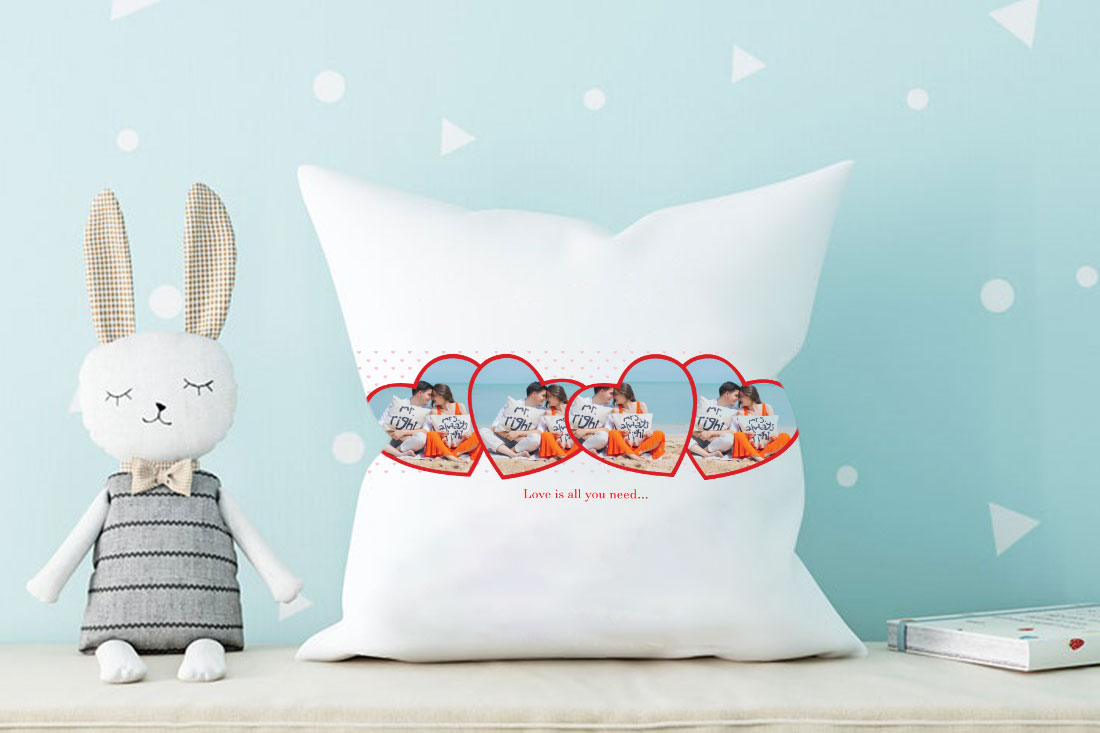Personalized Hearty Cushion Online