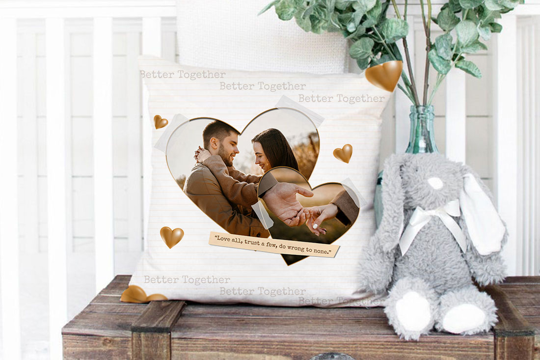 Order Personalized Better Together Cushion
