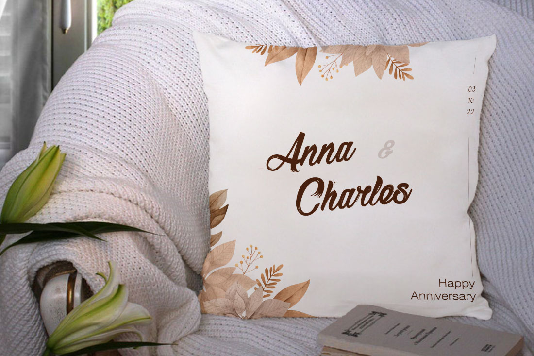 Personalized Adorable Cushion Send Now