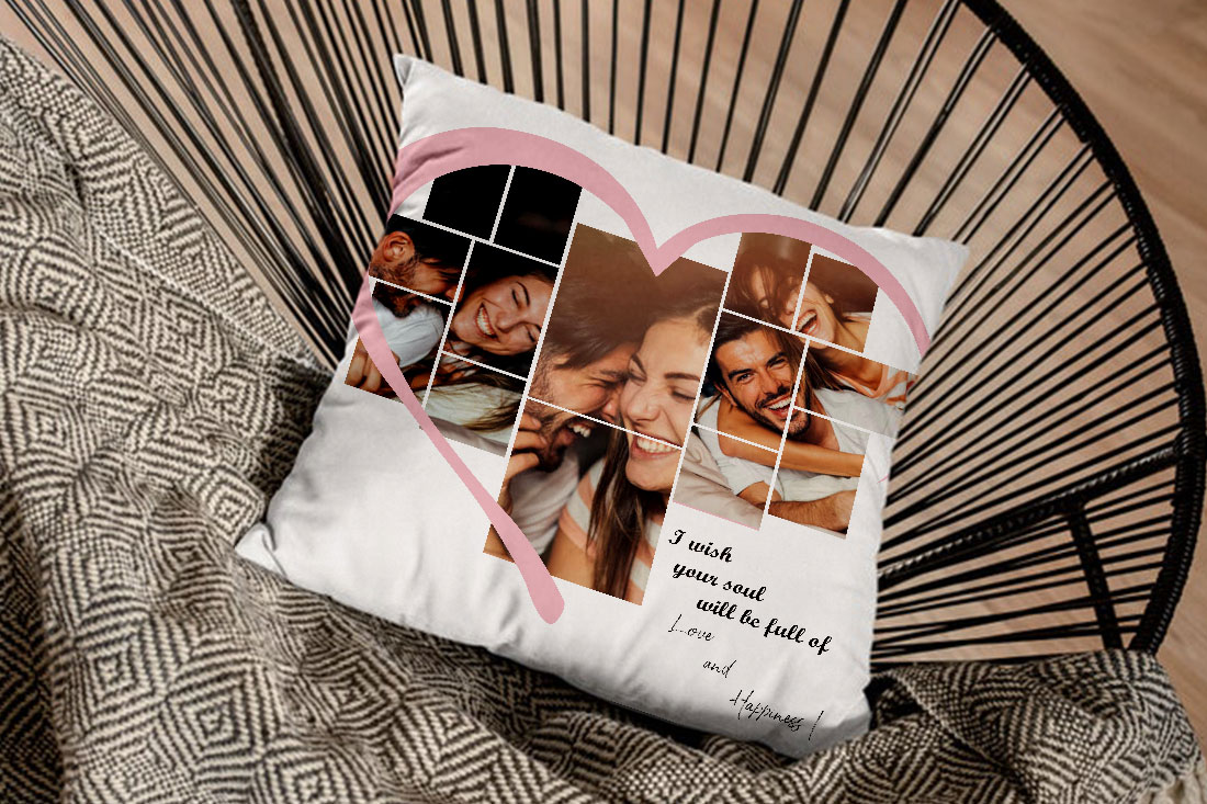 Buy Personalized Fond Memories Cushion