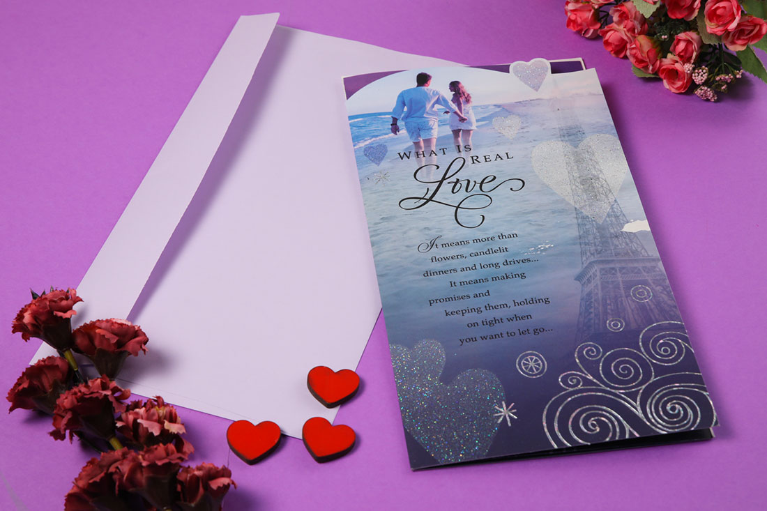 Real Love Greeting Card Send Now