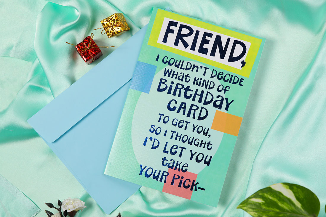 Friend Greeting Card Delivery