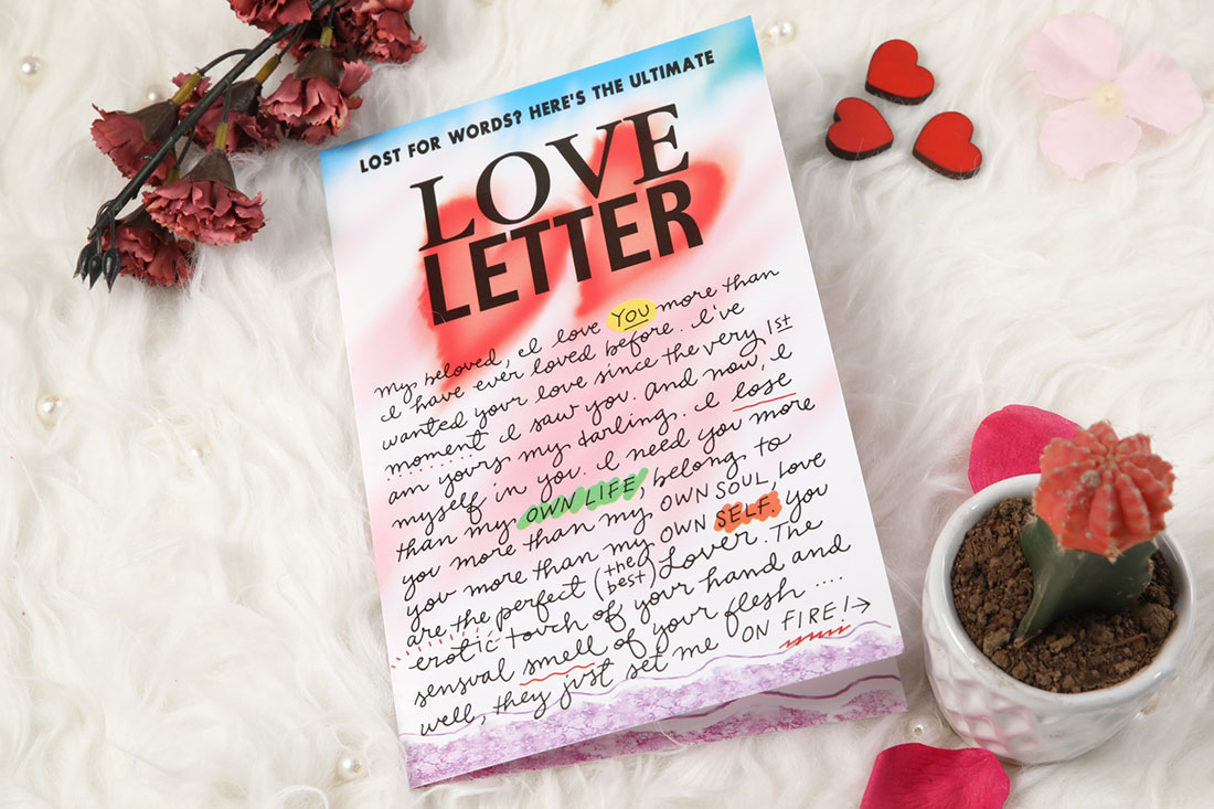 Love Letter Greeting Card Send Now