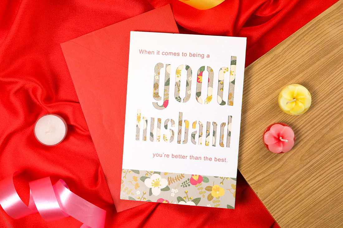 Good Husband Greeting Card Order Now
