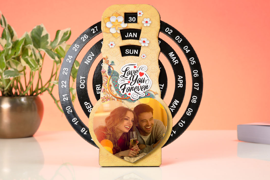 Personalized Love You Calendar Send Now