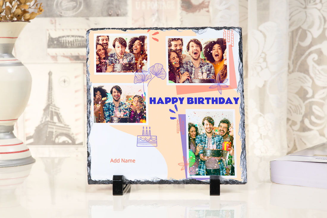 Personalized Birthday Wishes Frame Delivery