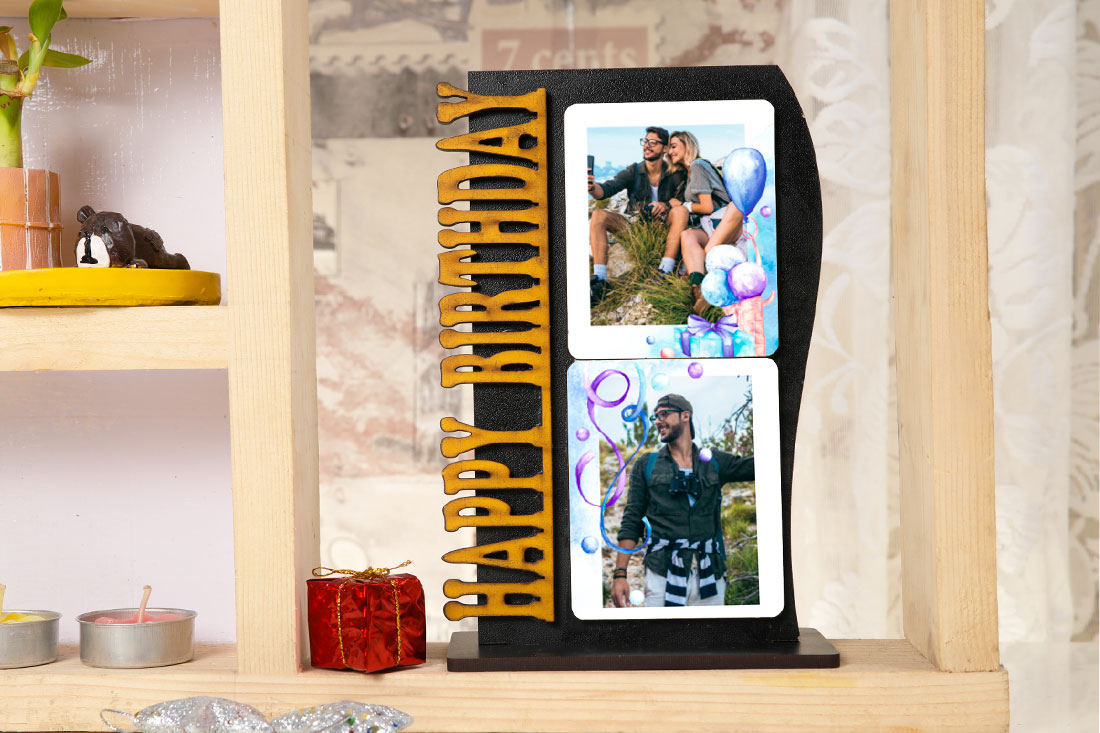Personalized Happy Birthday Frame Send Now