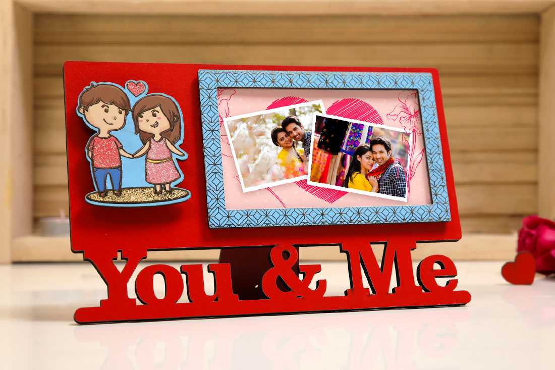 Send Personalized You & Me Frame