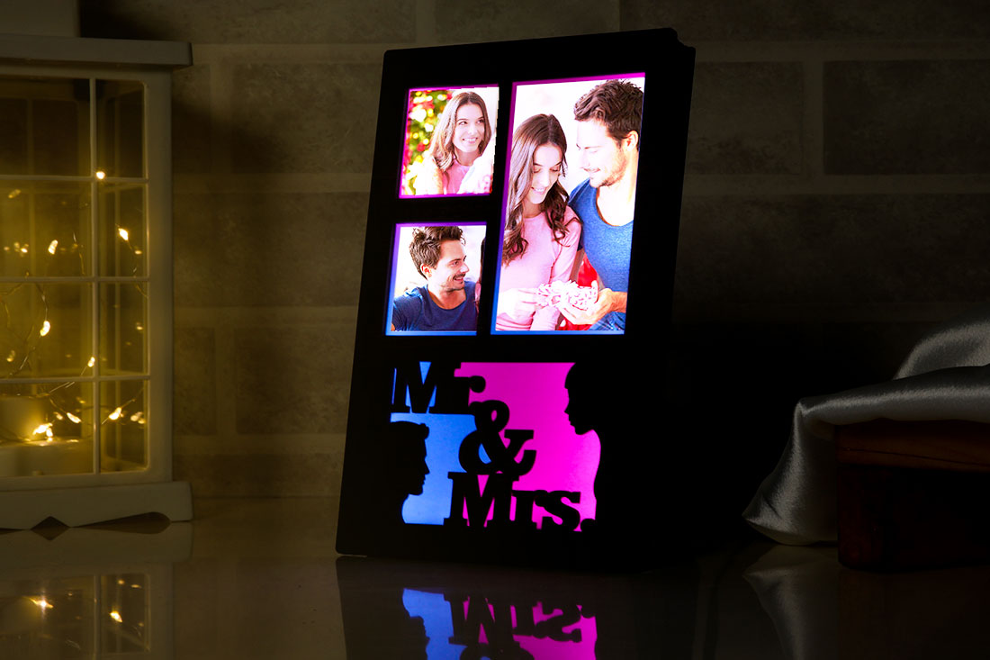 Personalized Mr & Mrs Frame Order Now