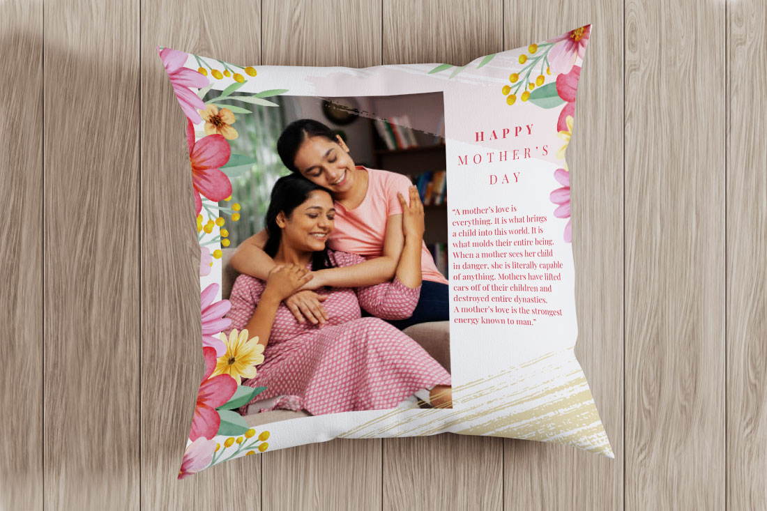 Happy Mother's Day Cushion with Quotes Buy Online