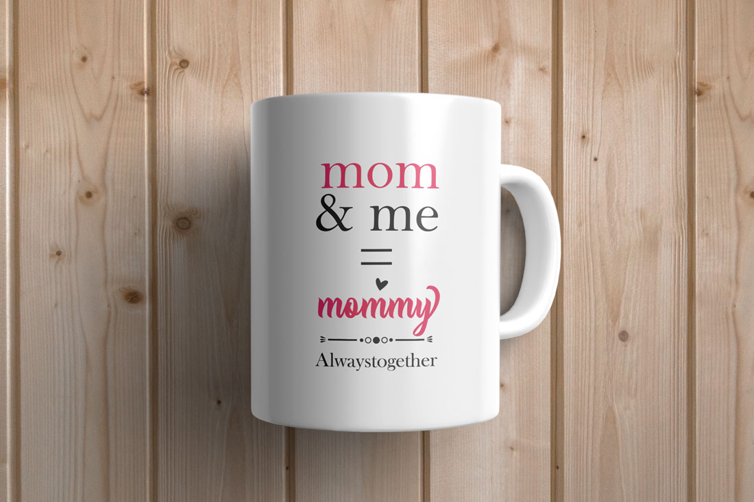 Personalised Mom and Me Mug Delivery