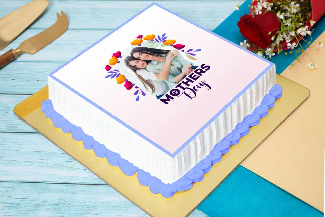 Square Cake for Mother's Day Delivery