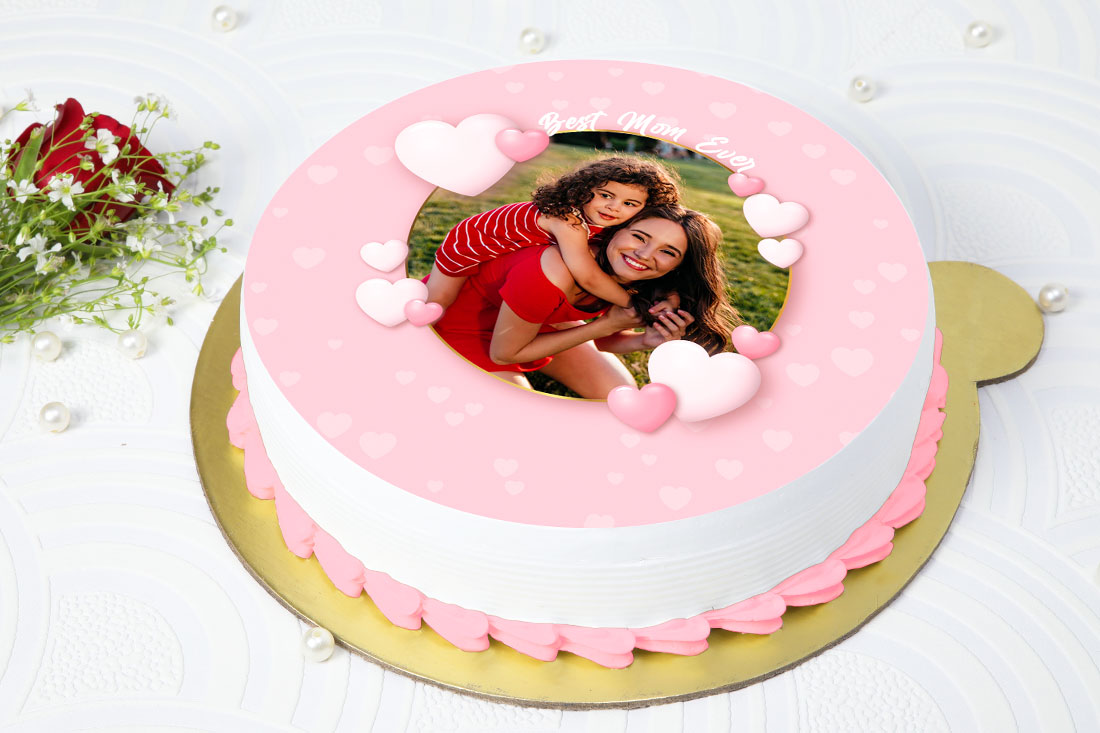 Order Mother's Day Photo Cake Online