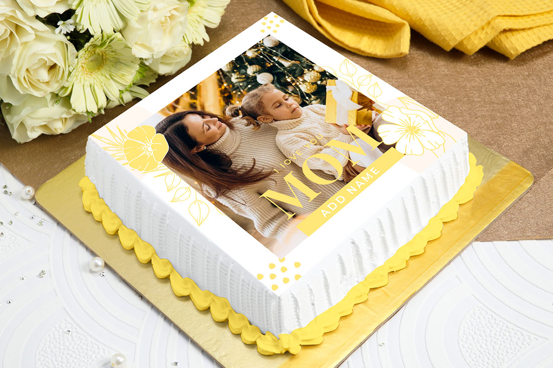 Photo Cake to Bliss Mothers Send Now