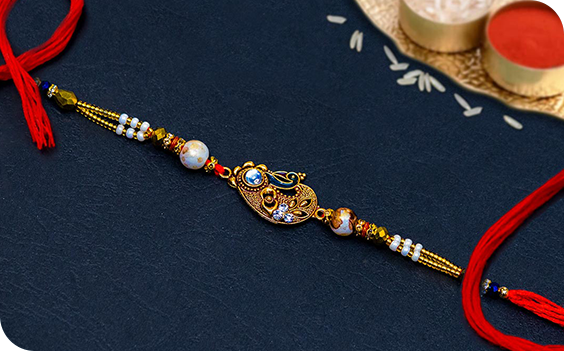 Peacock Rakhi