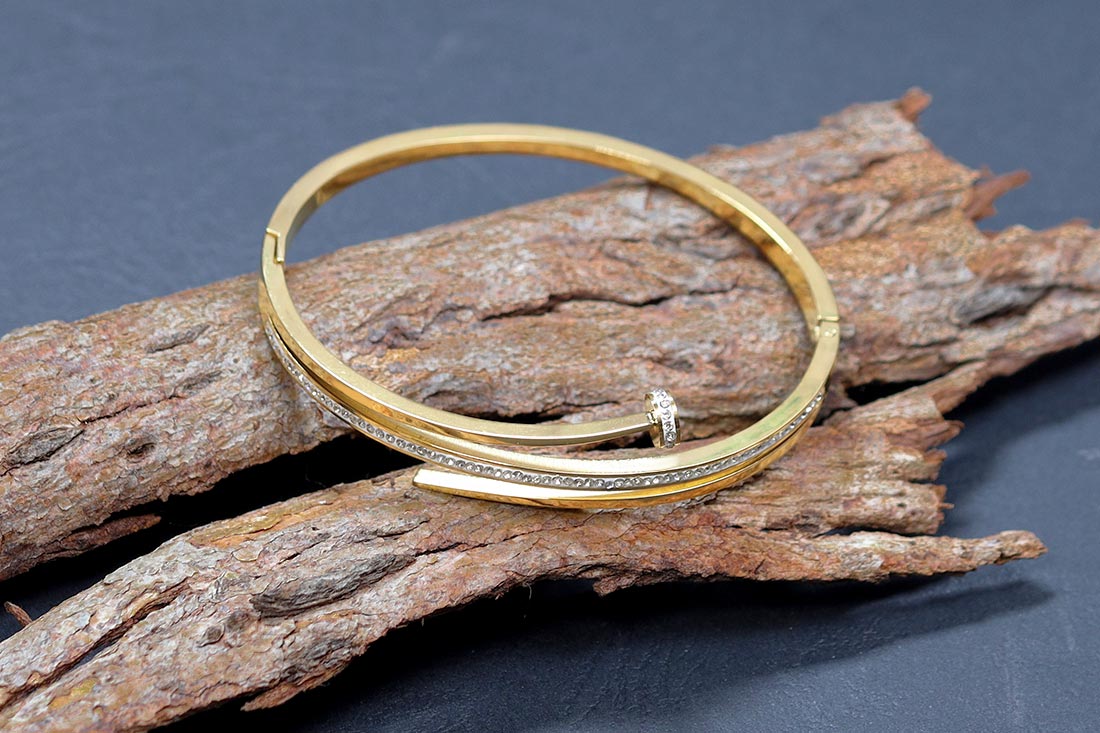 Gold Plated AD Bracelet