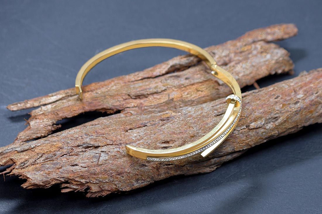 Gold Plated AD Bracelet
