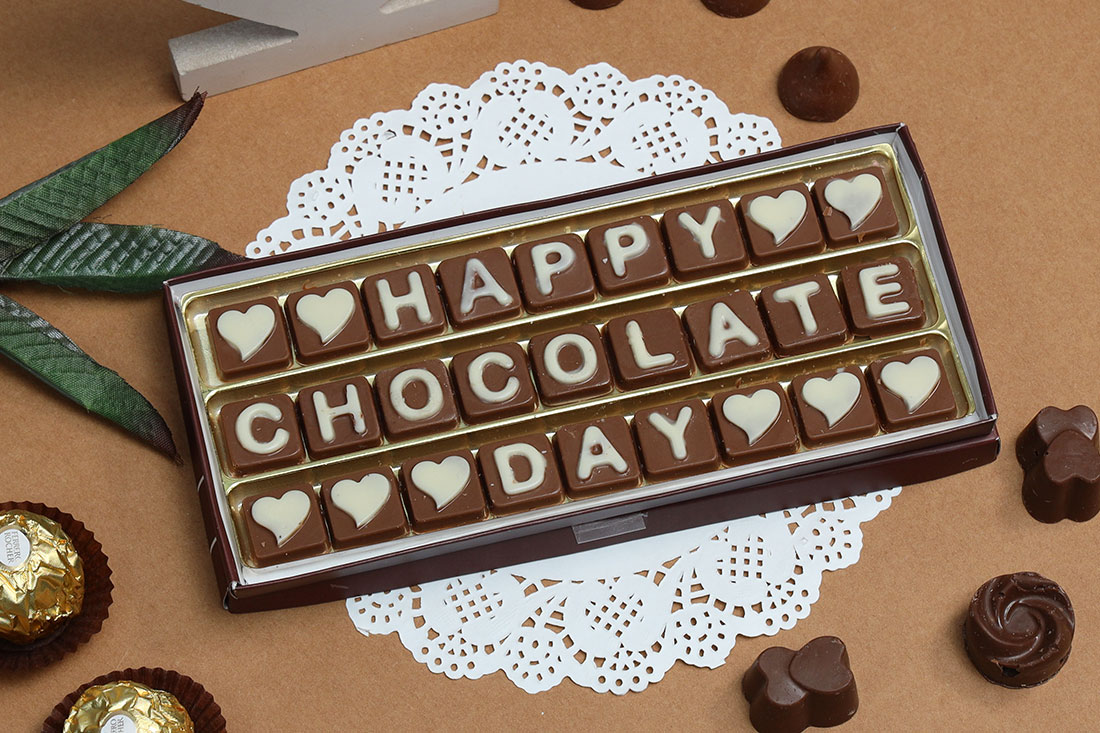 Happy Chocolate Day Chocolate Box Buy Online