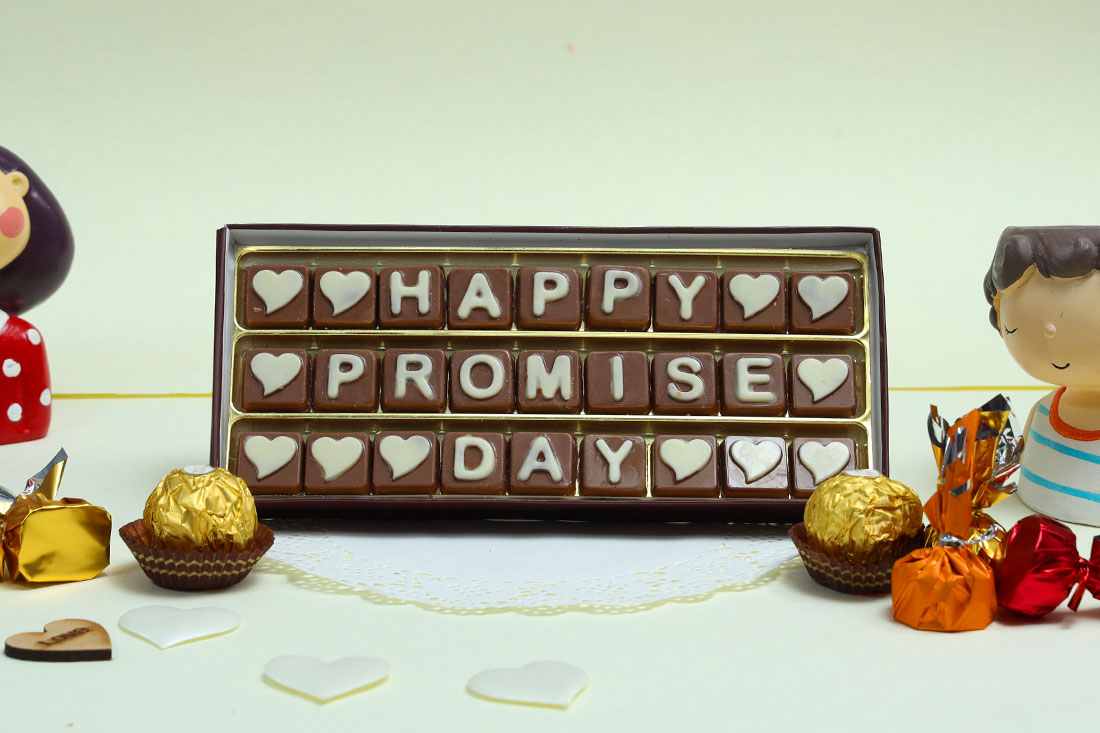 Happy Promise Day Chocolates Box