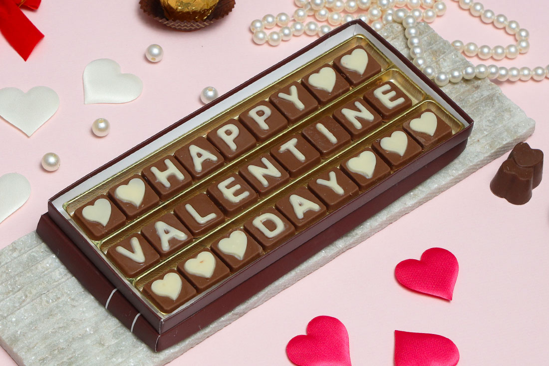 Happy Valentine Day Chocolate Box