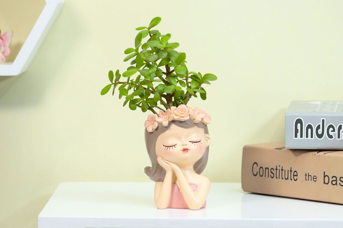 Jade In Fairy Girl Pot