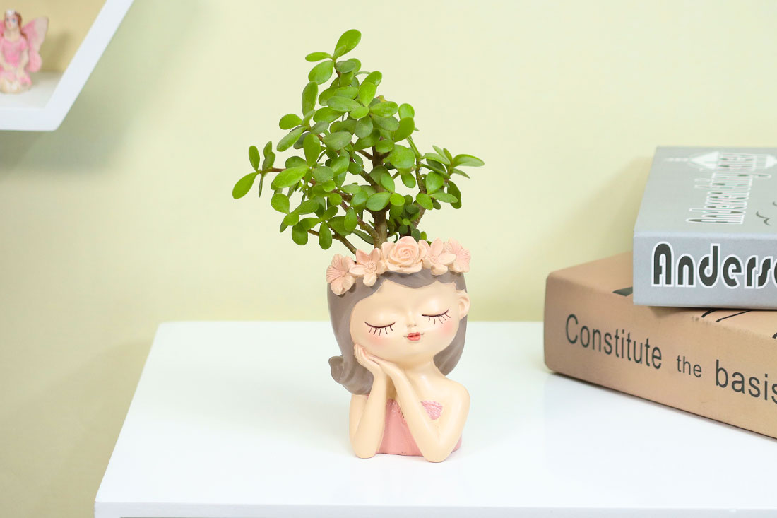 Jade In Fairy Girl Pot