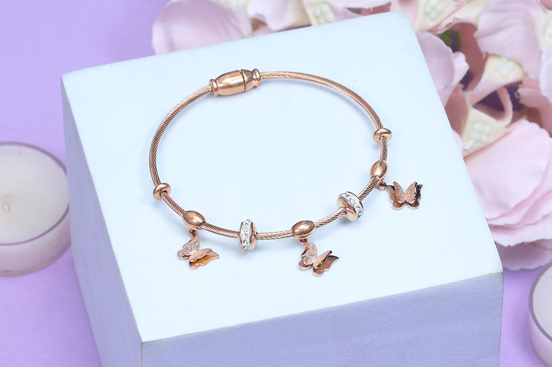 Send Latest designed Butterfly Tassel Bracelet Online