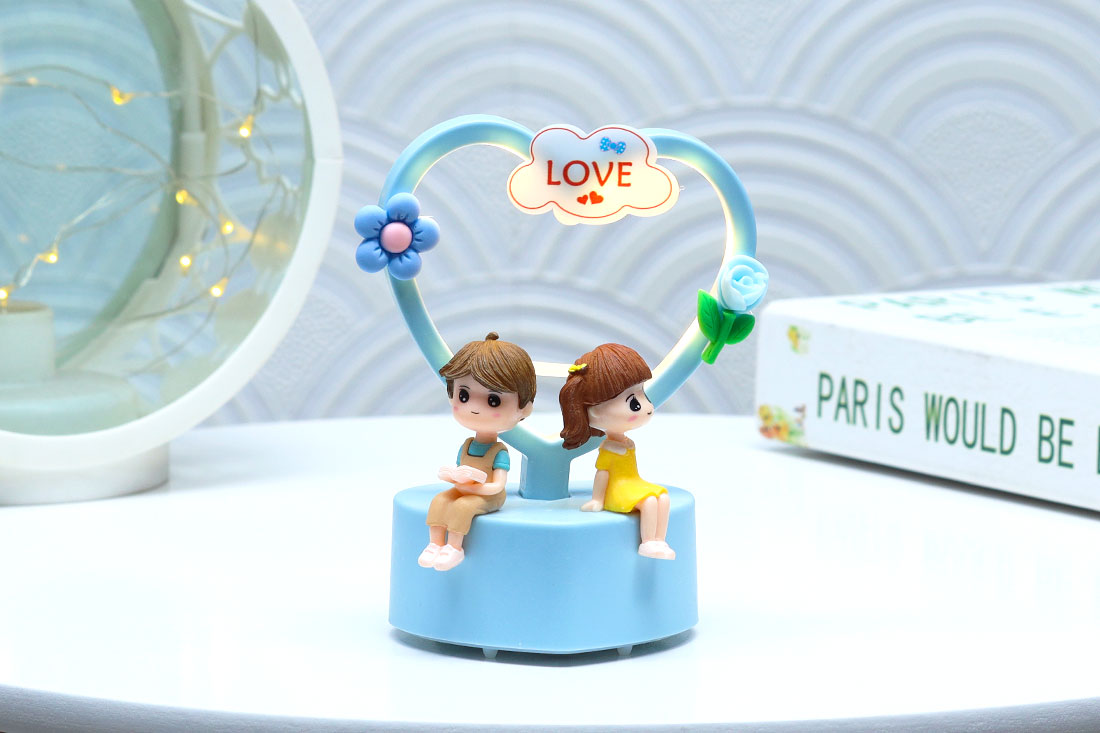 Love Couple LED Showpiece