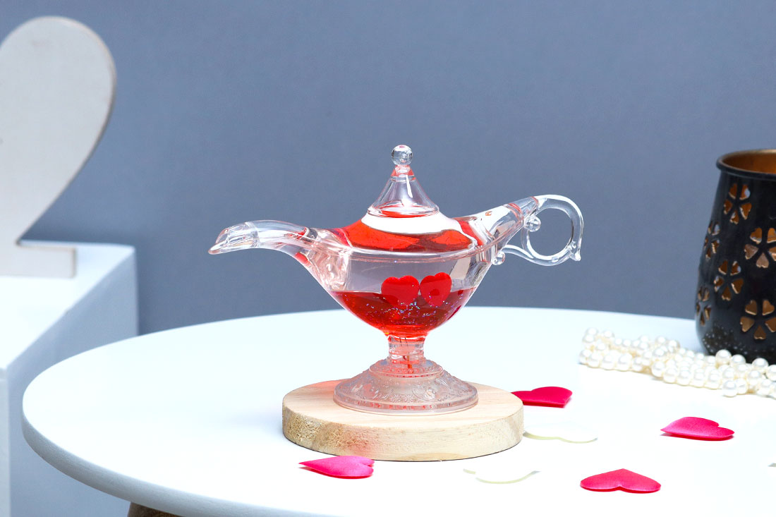 Order Magic of Love Glass Showpiece Online