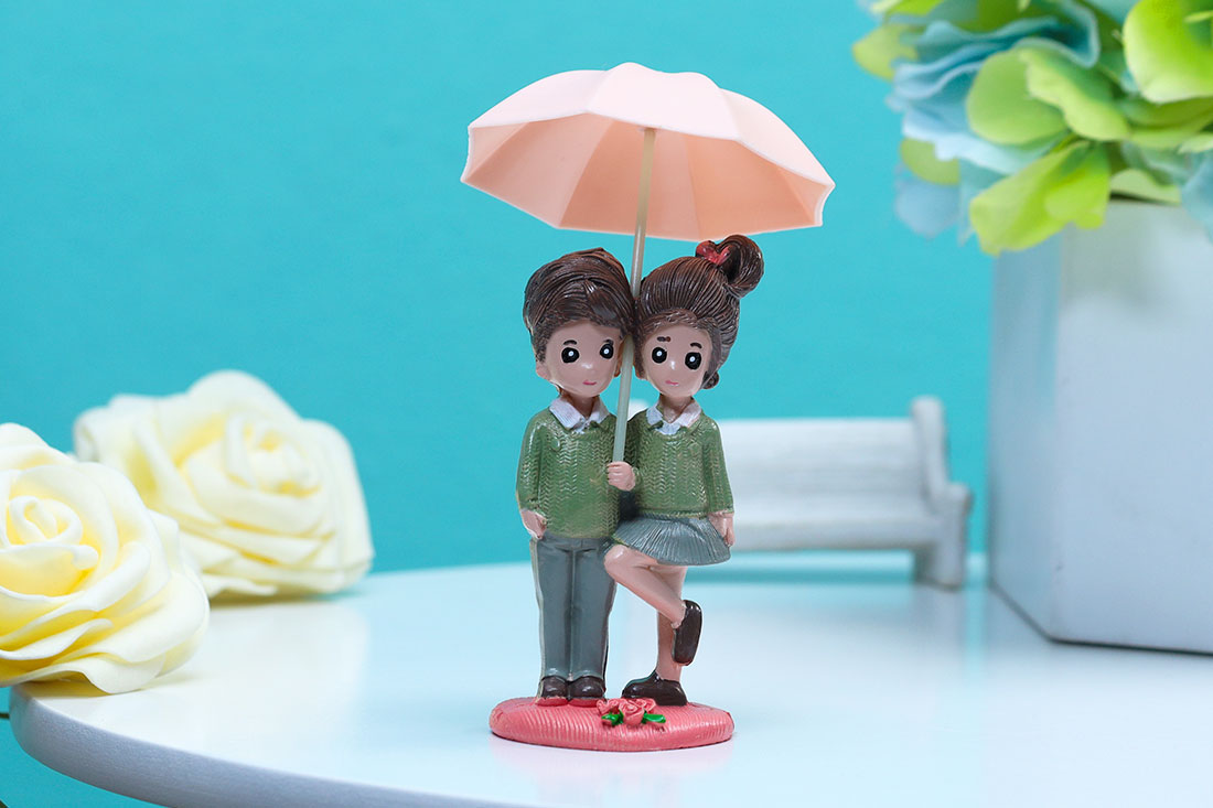 Rain of Love Duo Under Umbrella