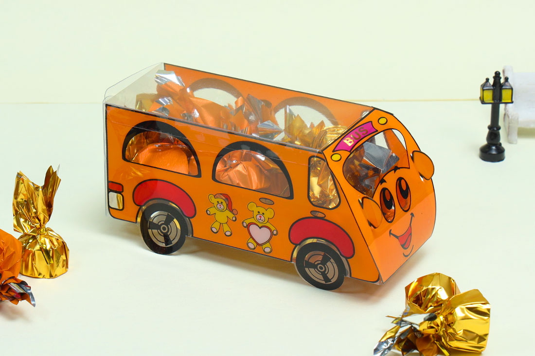 Order Special Toy Bus Chocolate Box