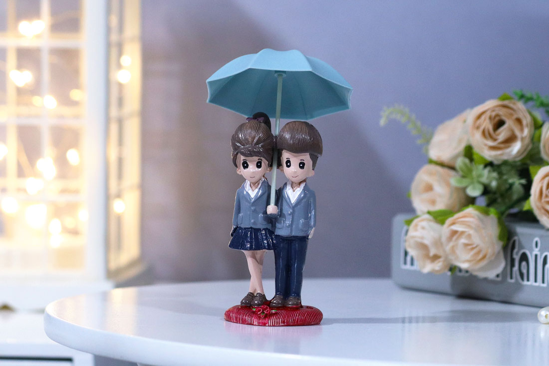 Under Umbrella Love Couple