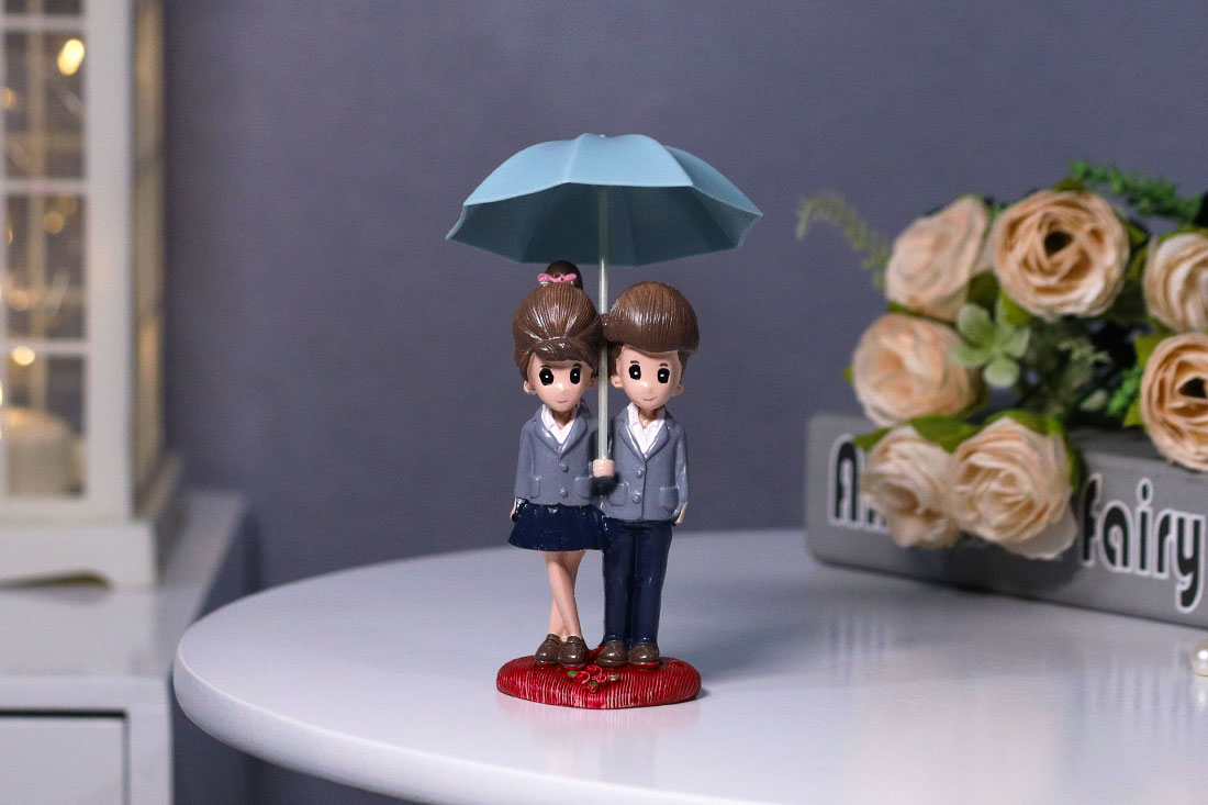 Under Umbrella Love Couple