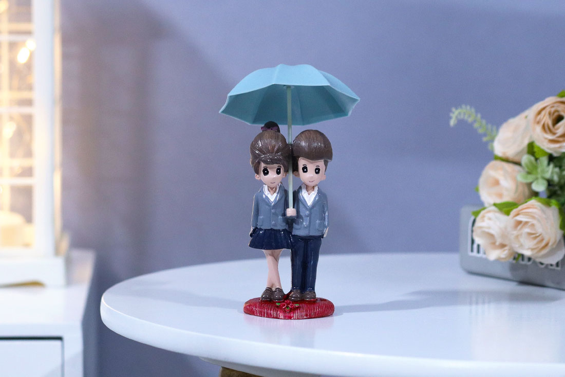 Under Umbrella Love Couple