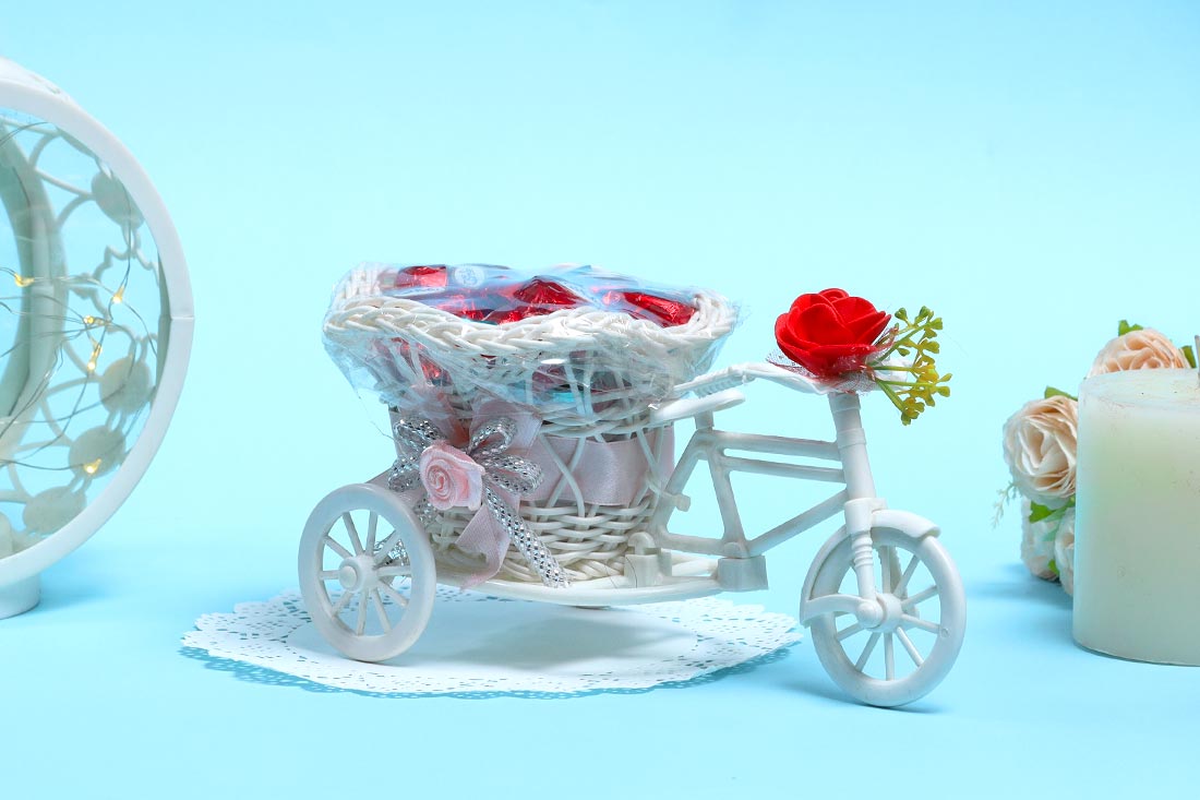 Unique Mini Tricycle Chocolate Basket